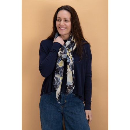 Masai Clothing MaAnsela Wool Mix Scarf - Blue