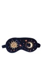 Elizabeth Scarlett Celestial Navy Celestial Navy Velvet Eye Mask  