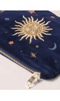 Elizabeth Scarlett Celestial Navy Celestial Navy Velvet Mini Pouch  