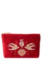 Elizabeth Scarlett Golden Trinkets Rouge Golden Trinkets Rouge Velvet Mini Pouch  