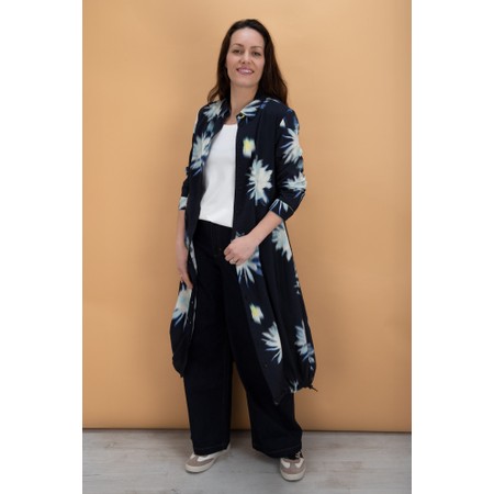 Masai Clothing MaNorivelle Abstract Floral Print Dress - Yellow