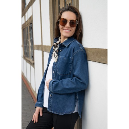 Masai Clothing MaIvelora Denim Shirt - Blue