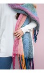 Gemini Label Accessories Multi Multi Stripe Scarf  
