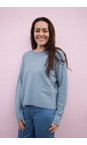Amazing Woman Cloud Jodie Cloud Front Pocket Supersoft Knit Jumper  