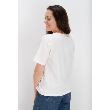 Masai Clothing MaDelvryn Jet Stream Top - Off-White