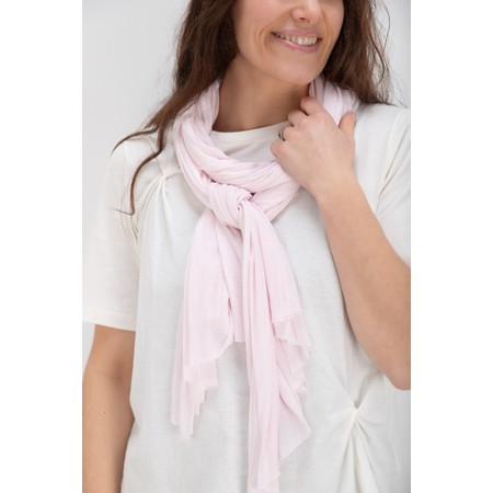 Masai Clothing MaAmega Solid Primrose Jersey Scarf - Pink