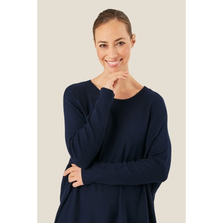 Masai Clothing Fanasi Navy Essential Jumper - Blue