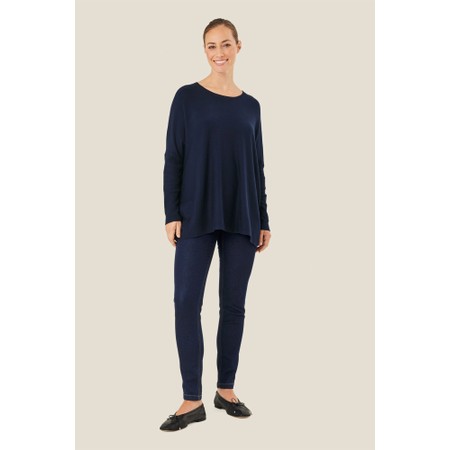 Masai Clothing Fanasi Navy Essential Jumper - Blue