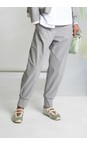 Naya Taupe Naya Taupe Cuff  Hem Travel Jersey Trouser  