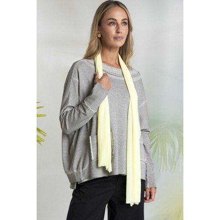 Naya Naya Lemon Soft Jersey Scarf - Yellow