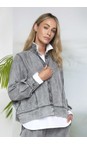 Naya Granite Naya Washed Effect Button Jacket  