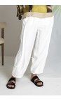 Naya White  Naya White Side Panel Detail Trouser  