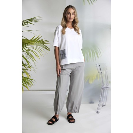 Naya Naya Taupe Wide Leg Trouser - Brown