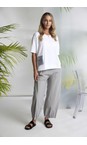 Naya Taupe Naya Taupe Wide Leg Trouser  