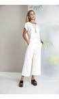 Naya Cream Naya Cream Wide Leg Pocket Trouser  