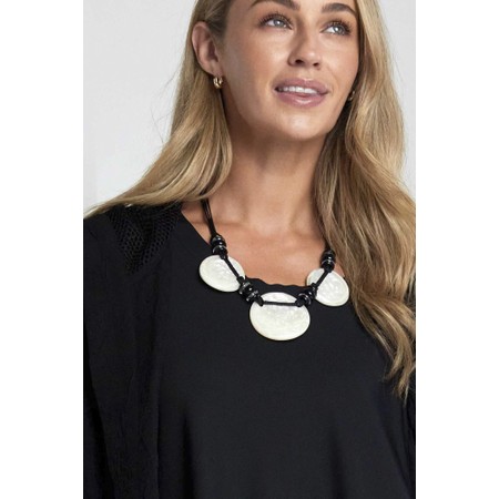 Naya Naya Shell Disc Necklace - Multicoloured