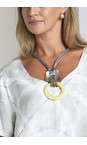 Naya Lemon Naya Colour Loop Square Necklace  