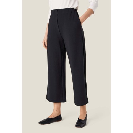 Masai Clothing MaPiri Black Essential Ponti Roma Jersey Culotte - Black