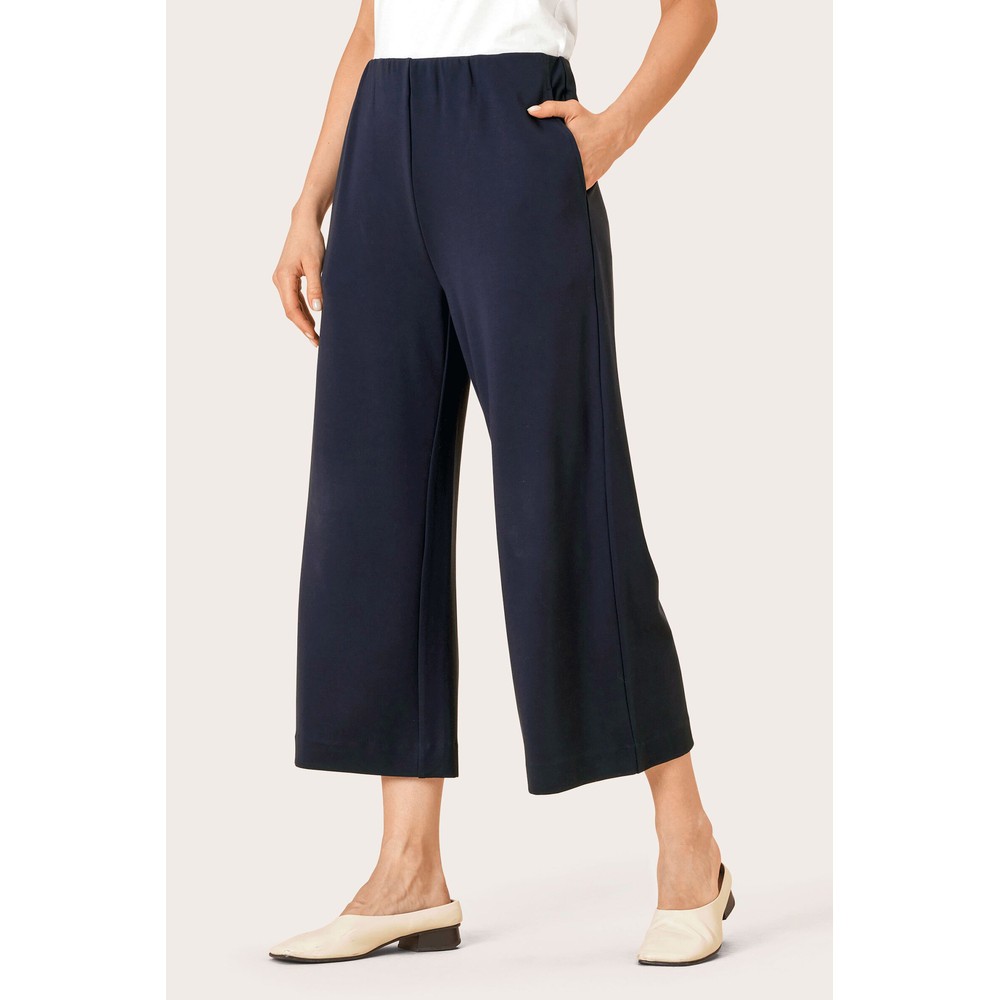 Masai Clothing MaPiri Navy Essential Ponti Roma Jersey Culotte Navy