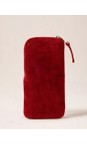 Elizabeth Scarlett Lobster Rouge Lobster Velvet Glasses Case  