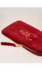 Elizabeth Scarlett Lobster Rouge Lobster Velvet Glasses Case  