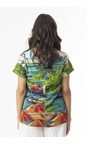 Orientique Ibiza Ibiza Print Contemporary T-Shirt  