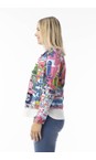 Orientique Scooter Scooter Print Ponte Jacket  