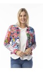 Orientique Scooter Scooter Print Ponte Jacket  