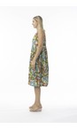 Orientique Curacao Curacao Print Bubble Dress  