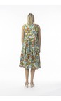 Orientique Curacao Curacao Print Bubble Dress  