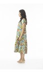 Orientique Curacao Curacao Print Layers Dress  