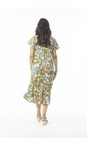 Orientique Curacao Curacao Print Layers Dress  