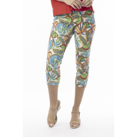 Orientique Curacao Print Bangalene Pant - Multicoloured