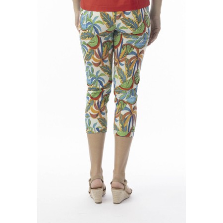 Orientique Curacao Print Bangalene Pant - Multicoloured