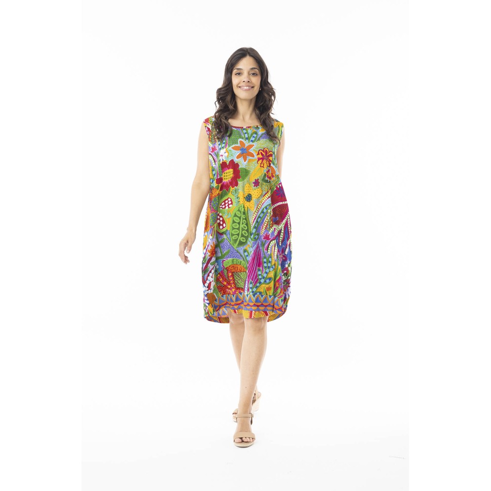 Orientique Ipanema Print Shift Dress Ipanema