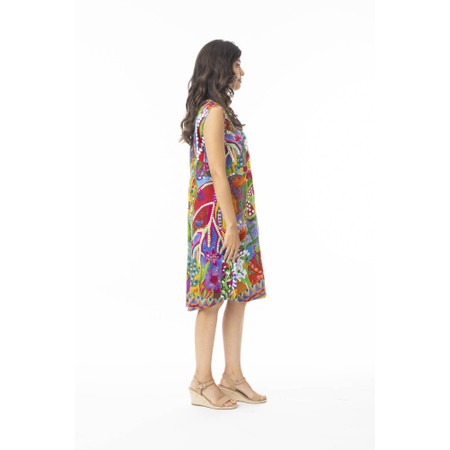 Orientique Ipanema Print Shift Dress - Multicoloured