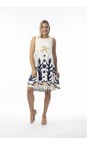 Orientique Nazca Nazca Print Sleeveless  Dress  
