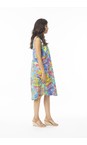 Orientique Okayama Okayama Print Reversible Shift Dress  