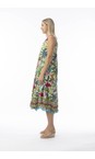 Orientique Ovahe Ovahe Print Midi Dress  