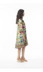 Orientique Ovahe Ovahe Print Pleated Dress  