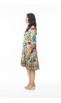 Orientique Ovahe Ovahe Print Pleated Dress  
