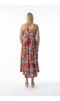 Orientique Peru Peru Print Strappy Dress  
