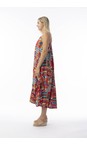 Orientique Peru Peru Print Strappy Dress  