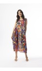 Orientique Salvador Salvador Print Bubble Dress  