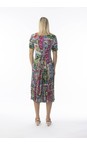 Orientique Sao Bento Sao Bento Print Godet Dress  