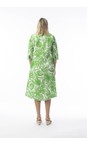 Orientique Suriname Green Suriname Green Print Shirt Dress  