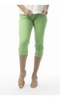 Orientique Green Green Bangalene Capri Trouser  