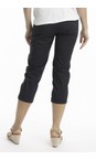 Orientique Black  Bangalene Capri Trouser  