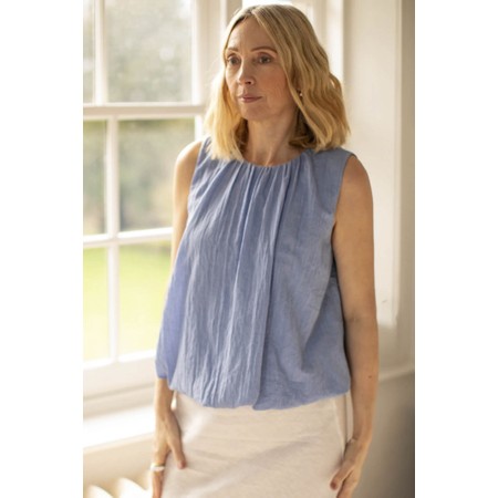 Chalk Ruth Top - Blue