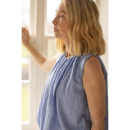 Chalk Ruth Top - Blue